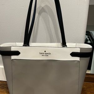 Kate Spade Grey Laptop Shoulder Bag